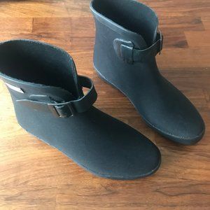 Black Rain Ankle Booties Pajar